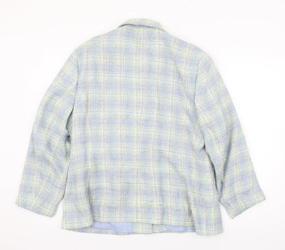 Womens UK Size 18 Slimma Blue Jacket