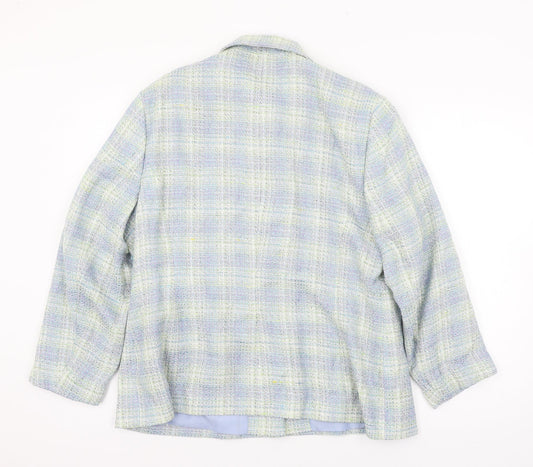 Womens UK Size 18 Slimma Blue Jacket