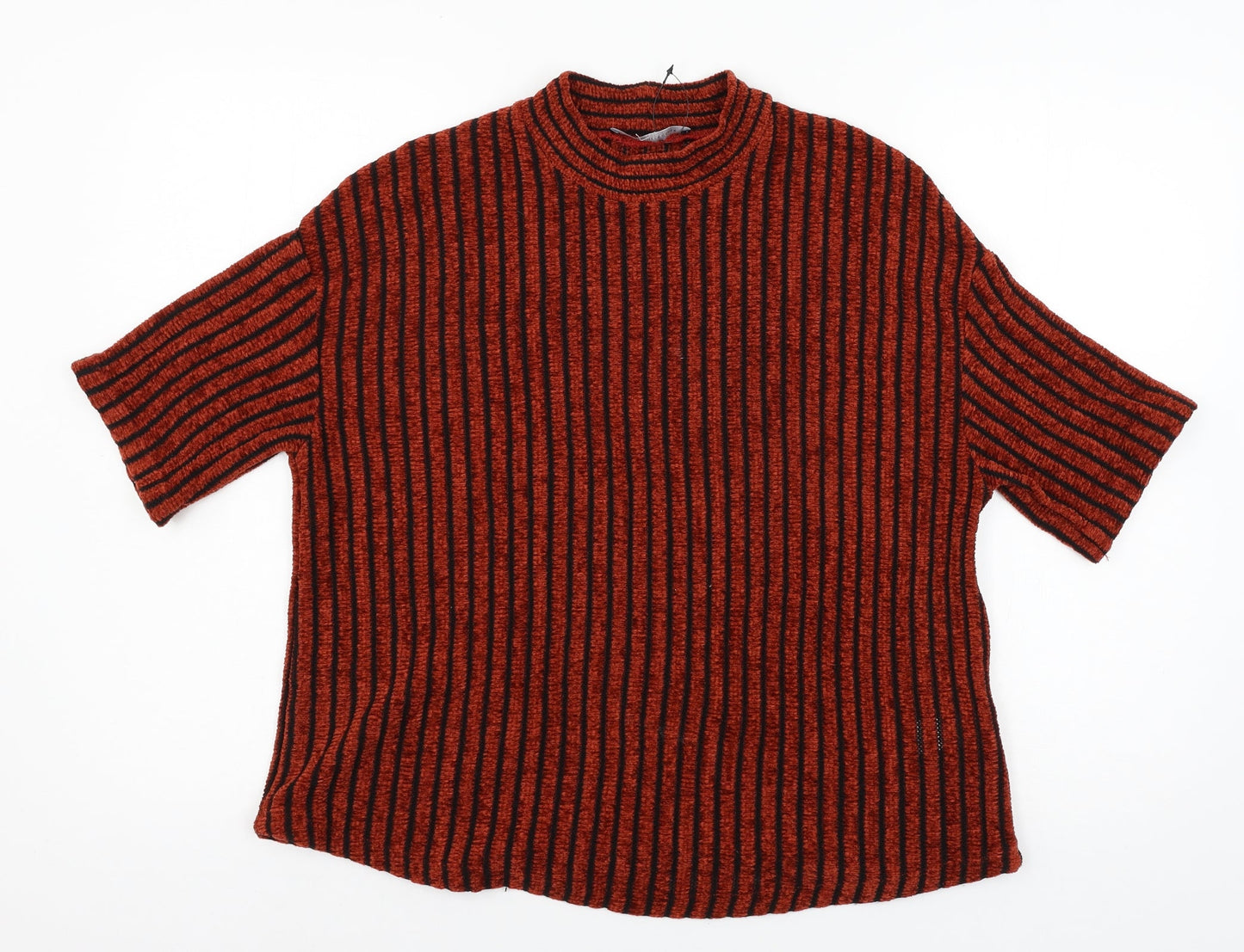 Womens UK Size 12 M&Co Red Pullover Jumper