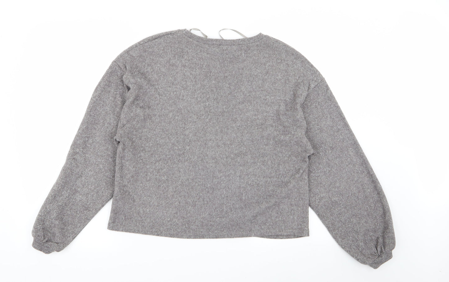 Womens UK Size S New Look Grey Pullover Jumper