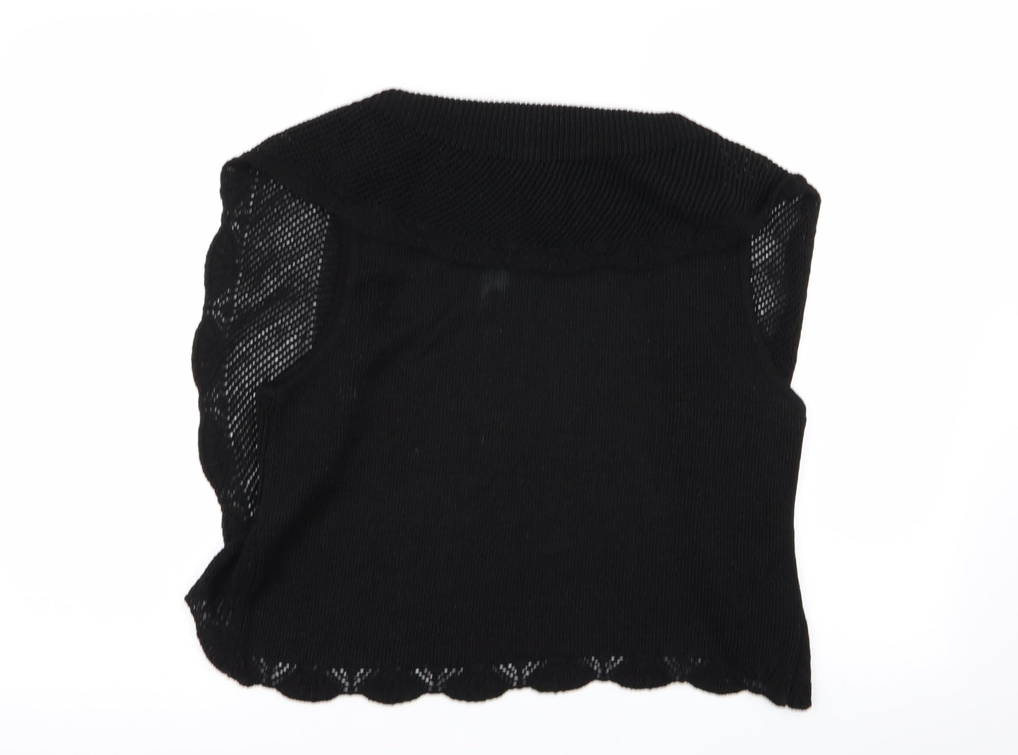 Womens UK Size L Dorothy Perkins Black Cardigan Jumper