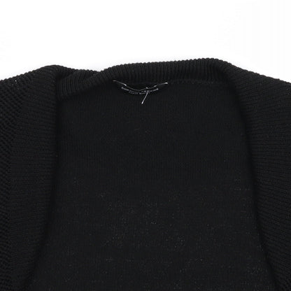 Womens UK Size L Dorothy Perkins Black Cardigan Jumper