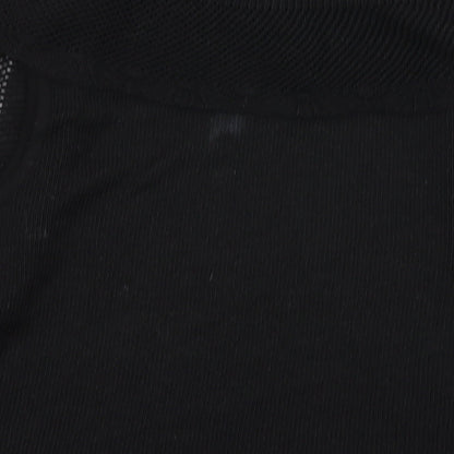 Womens UK Size L Dorothy Perkins Black Cardigan Jumper
