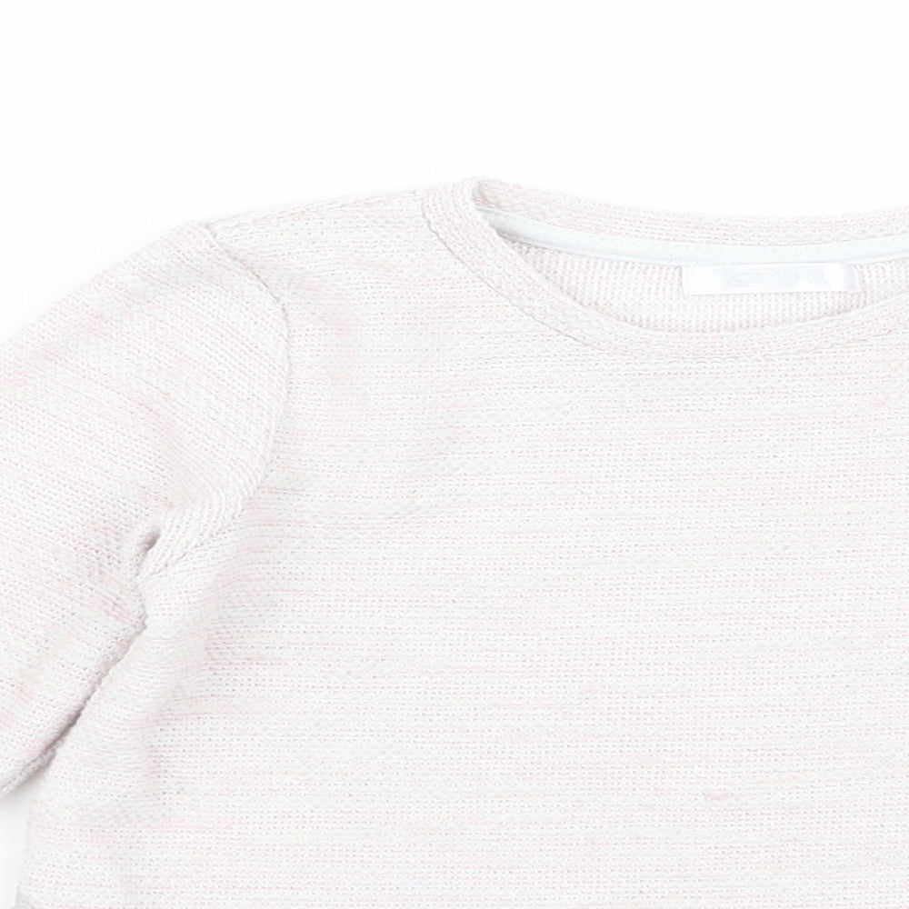 pep and co Girls Pink   Pullover Jumper Size 5 Years