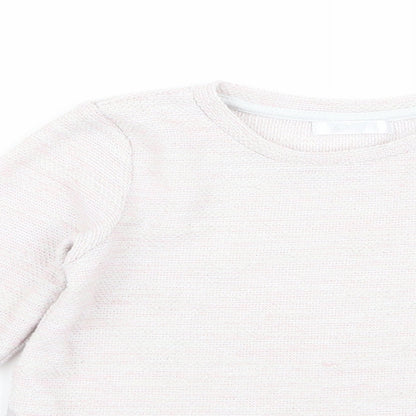 pep and co Girls Pink   Pullover Jumper Size 5 Years