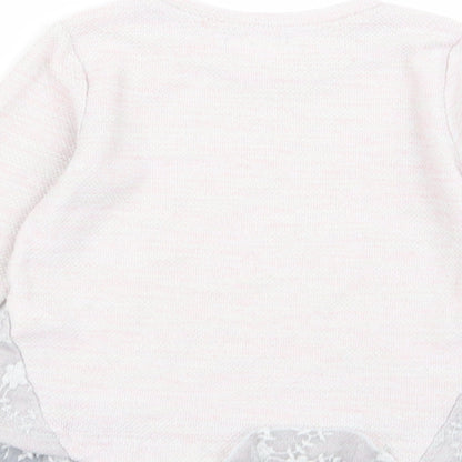 pep and co Girls Pink   Pullover Jumper Size 5 Years