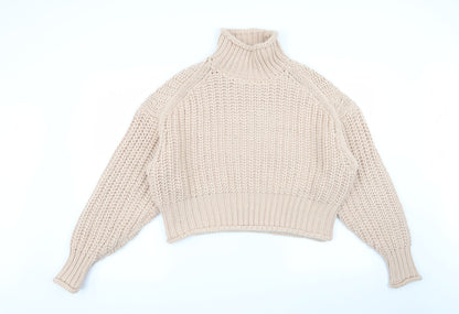 Womens UK Size S New Look Pink Pullover Jumper
