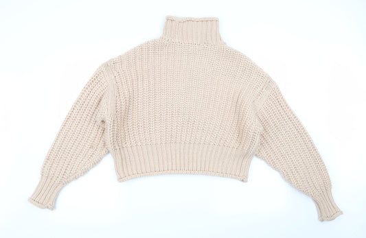 Womens UK Size S New Look Pink Pullover Jumper