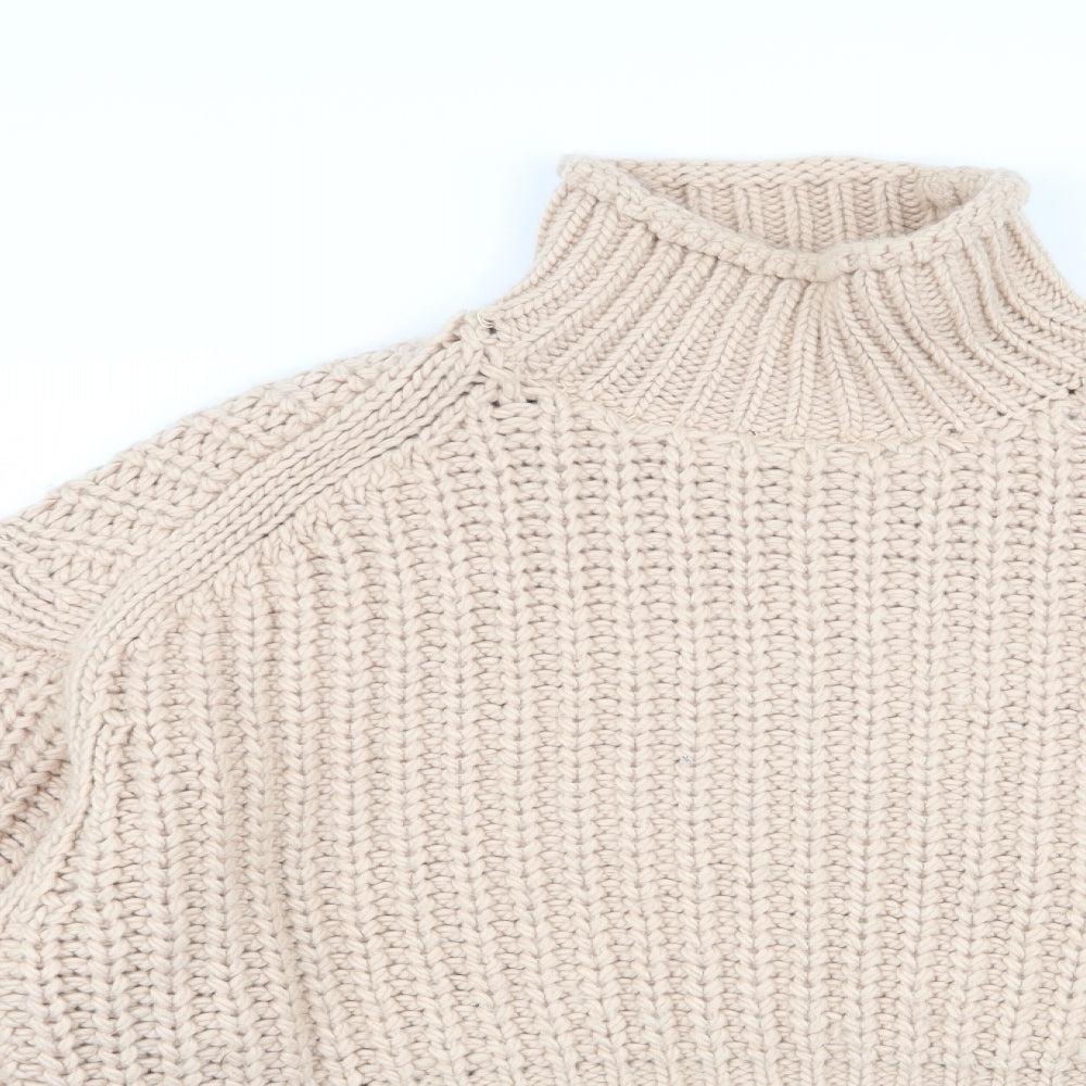 Womens UK Size S New Look Pink Pullover Jumper