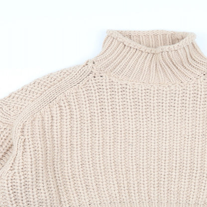 Womens UK Size S New Look Pink Pullover Jumper