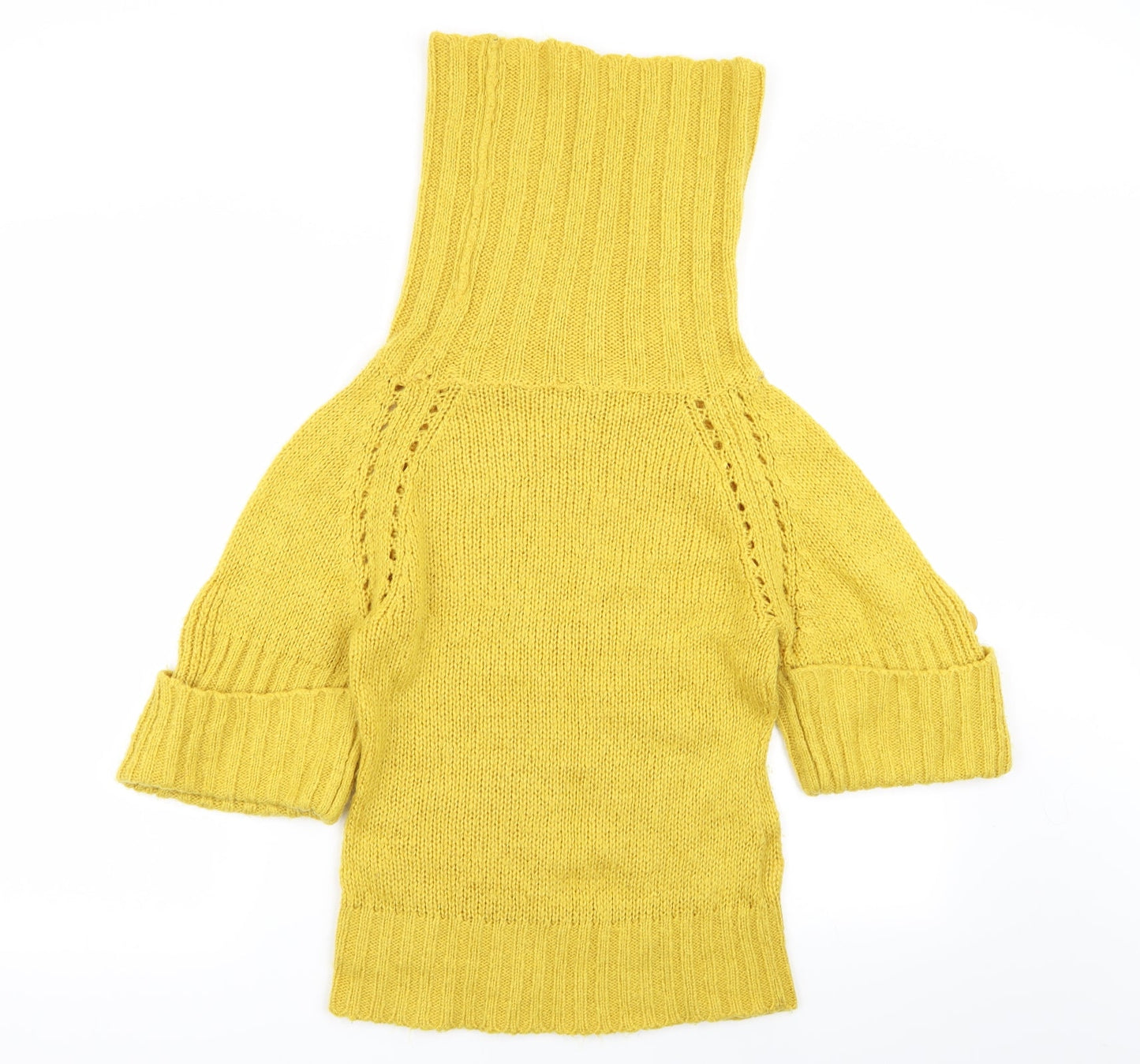 Womens UK Size M Select Yellow Pullover Jumper