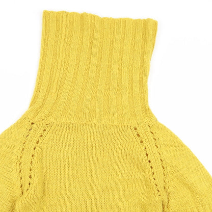Womens UK Size M Select Yellow Pullover Jumper