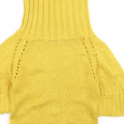 Womens UK Size M Select Yellow Pullover Jumper