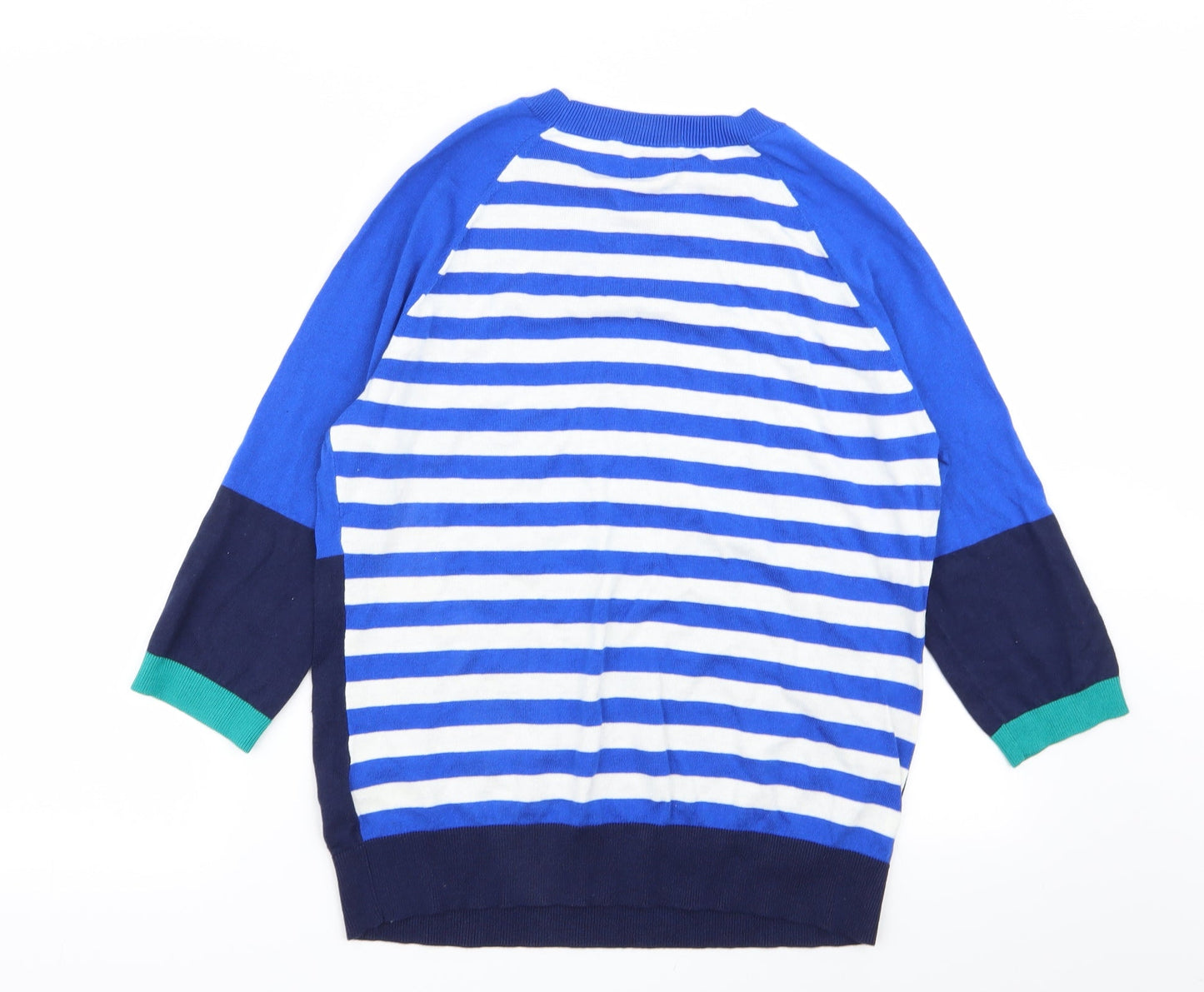 kem Mens Multicoloured Striped  Pullover Jumper Size XL