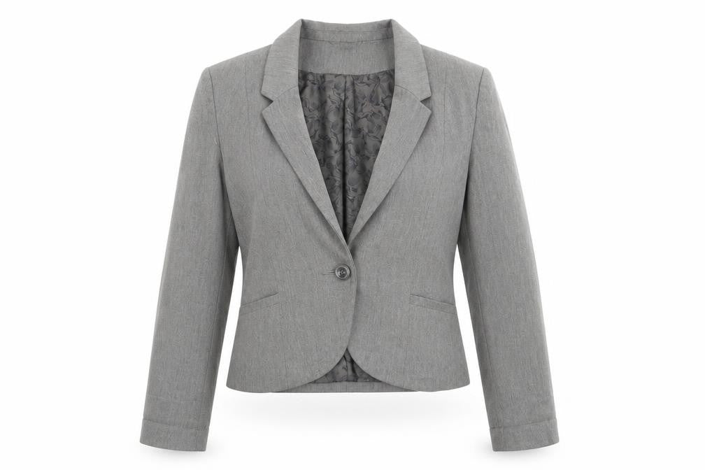 Womens UK Size 12 Divided by H&M Regular Grey Blazer