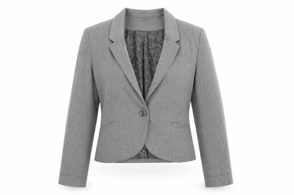 Womens UK Size 12 Divided by H&M Regular Grey Blazer