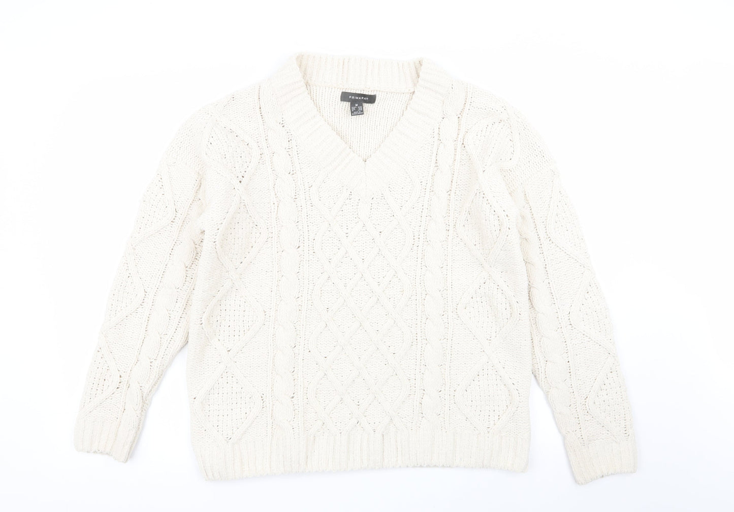 Primark Womens Beige   Pullover Jumper Size 12