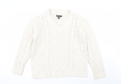 Primark Womens Beige   Pullover Jumper Size 12