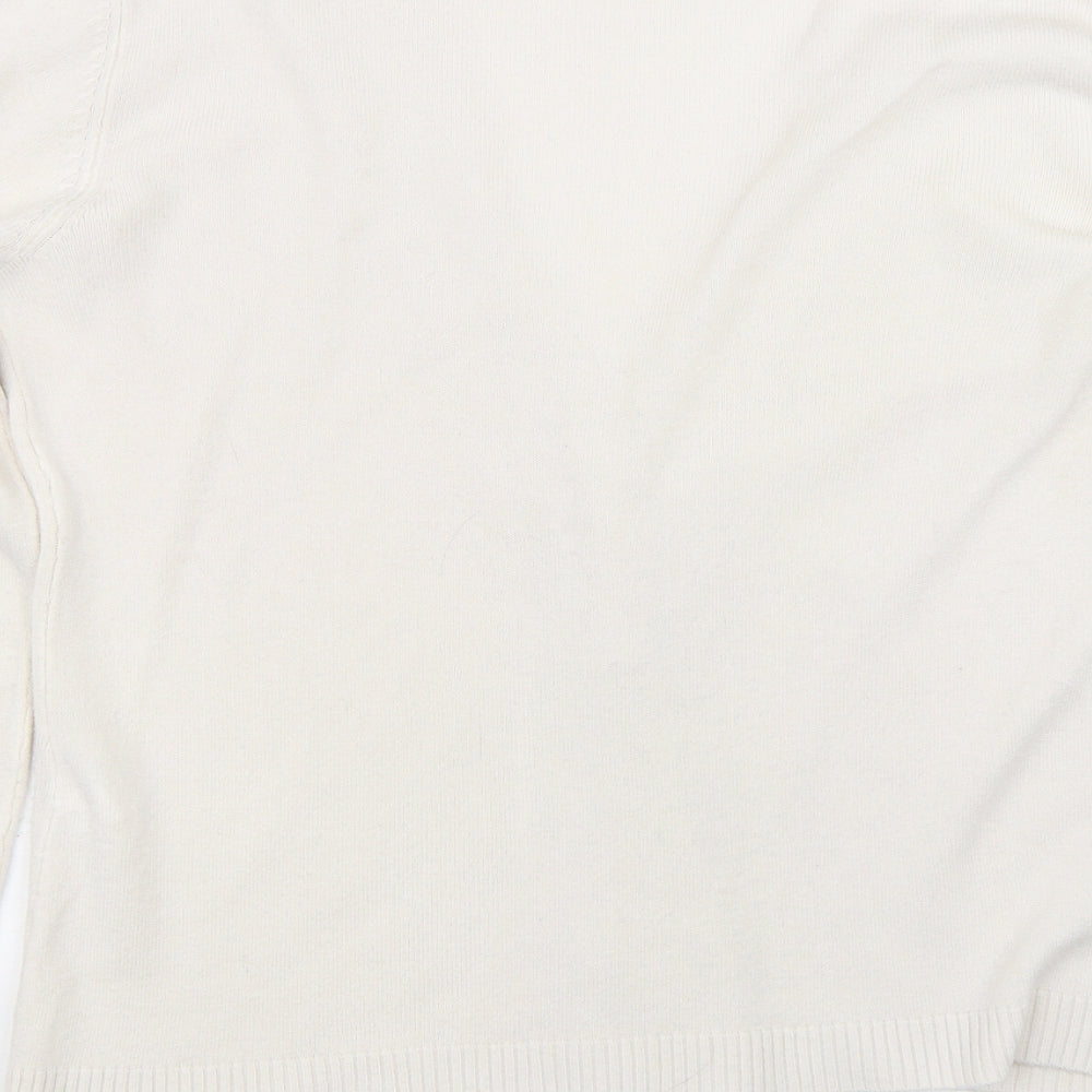 Damart Womens Beige   Cardigan Jumper Size 10