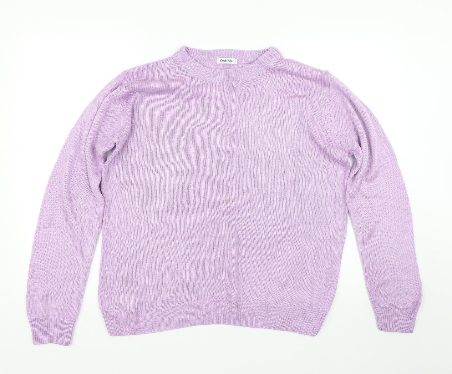 Damart Womens Purple   Pullover Jumper Size 10