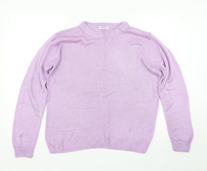 Damart Womens Purple   Pullover Jumper Size 10