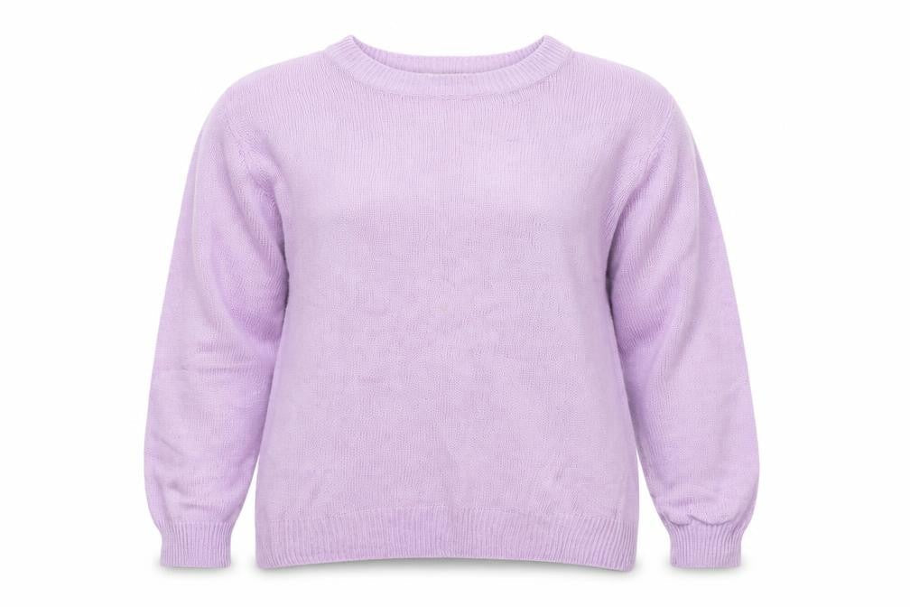Womens UK Size 10 Damart Purple Pullover Jumper