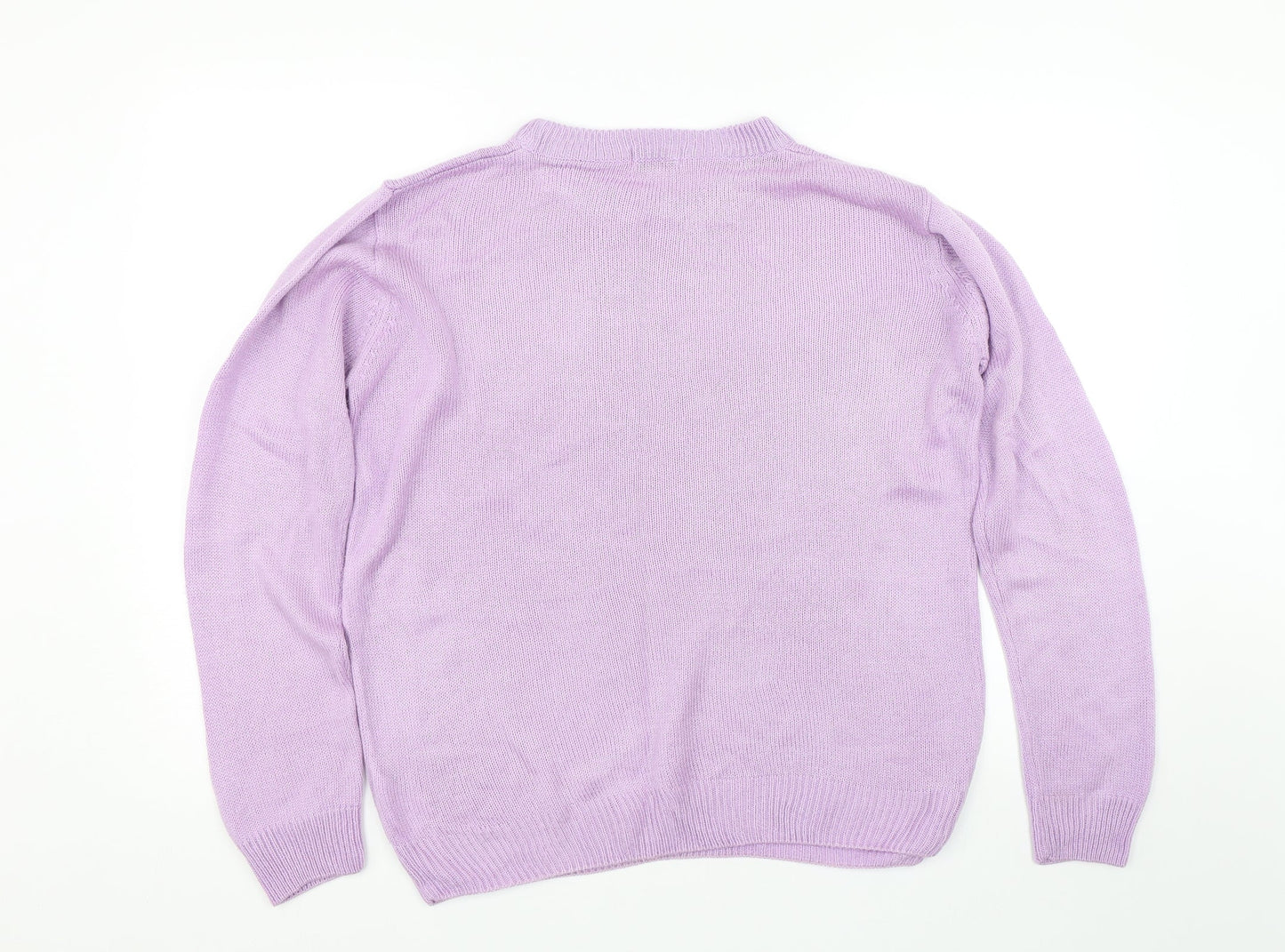 Damart Womens Purple   Pullover Jumper Size 10