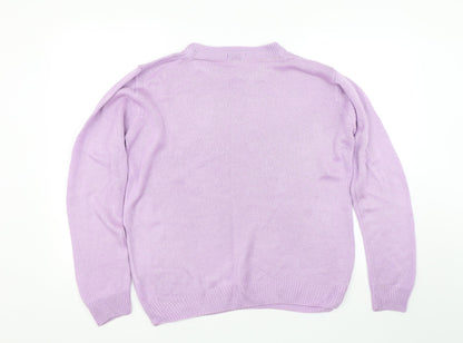 Damart Womens Purple   Pullover Jumper Size 10