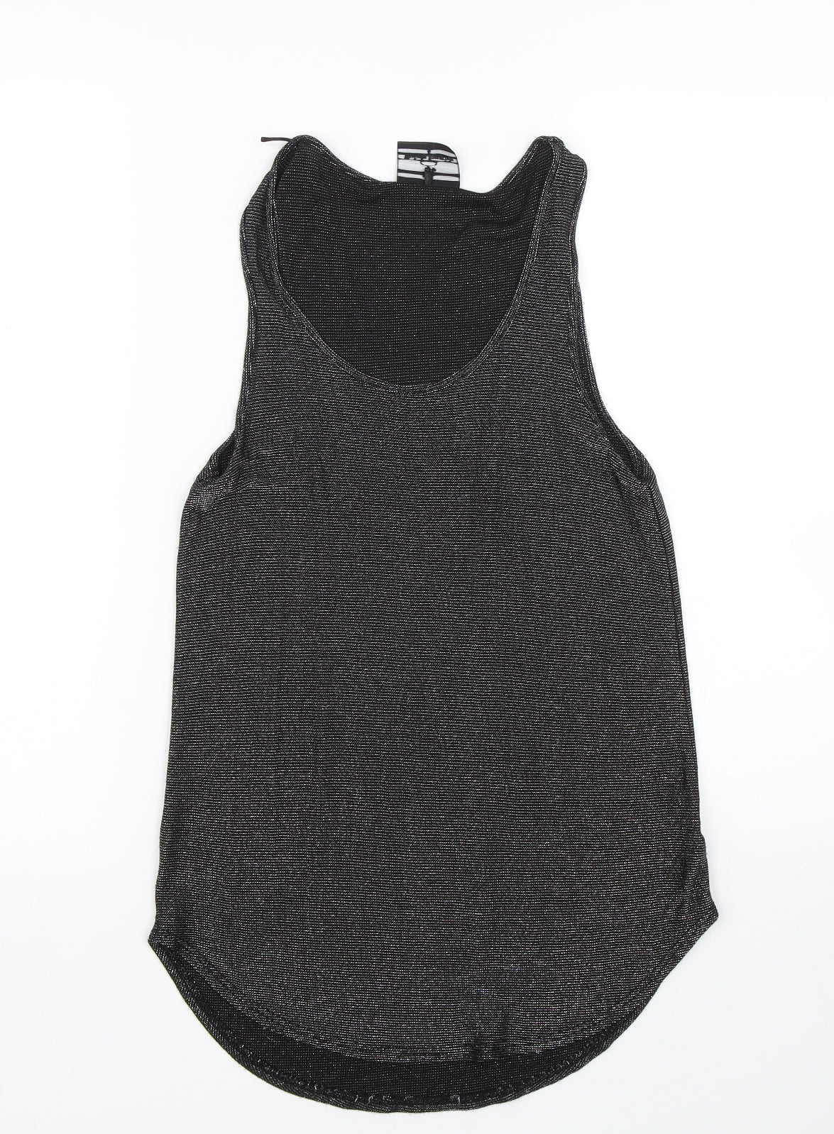 Womens UK Size 6 NEXT Black Basic Tank