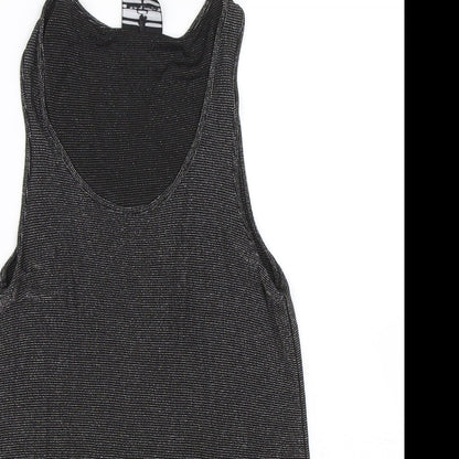 Womens UK Size 6 NEXT Black Basic Tank