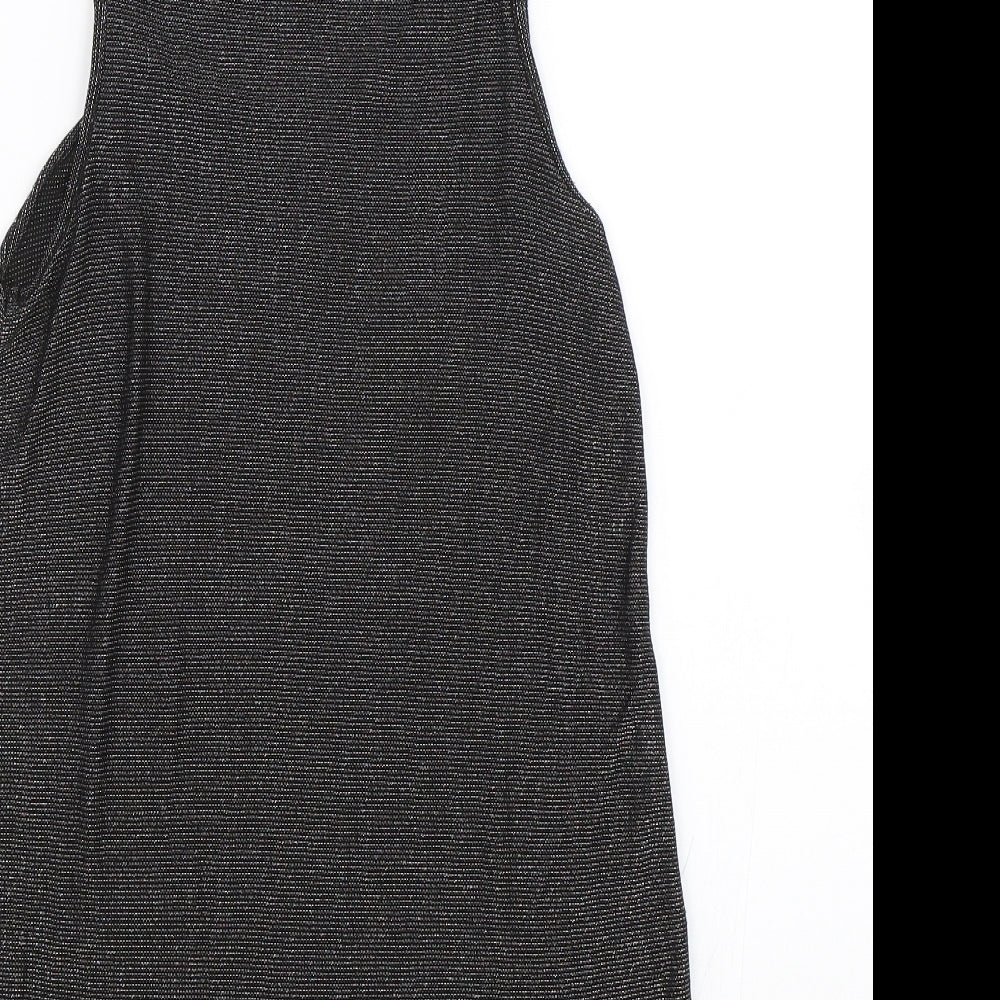 Womens UK Size 6 NEXT Black Basic Tank