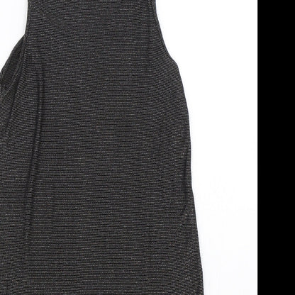 Womens UK Size 6 NEXT Black Basic Tank