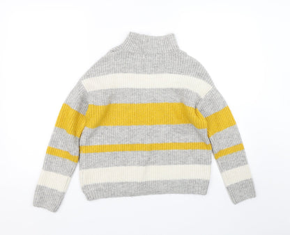 Womens UK Size S Matalan Grey Pullover Jumper
