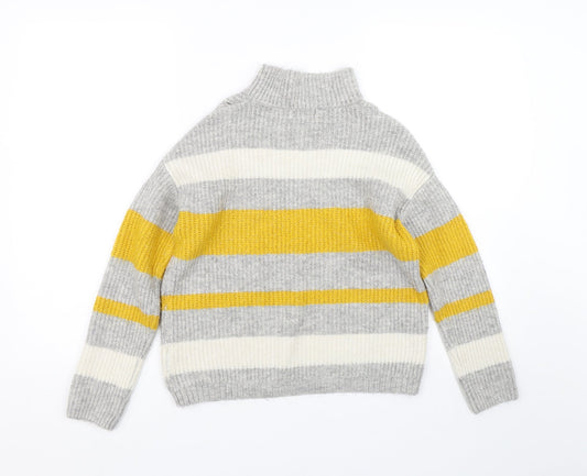 Womens UK Size S Matalan Grey Pullover Jumper
