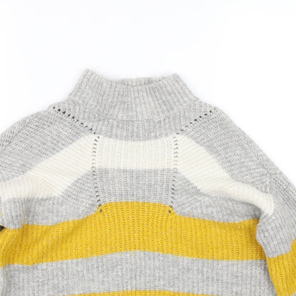Womens UK Size S Matalan Grey Pullover Jumper
