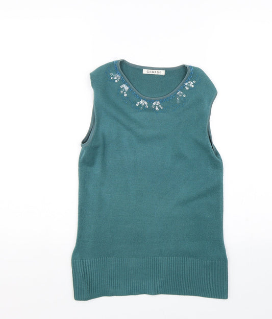George Womens Green   Basic Tank Size 10