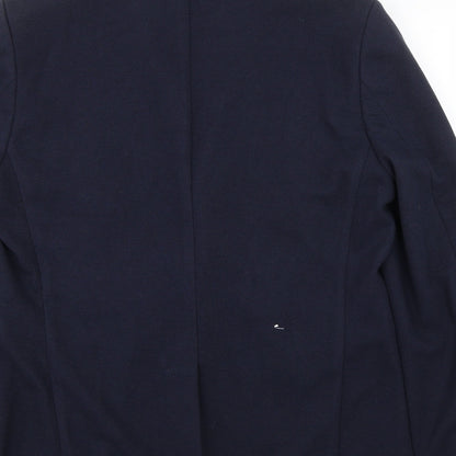 Without Prejudice Mens Blue   Jacket Suit Size 44