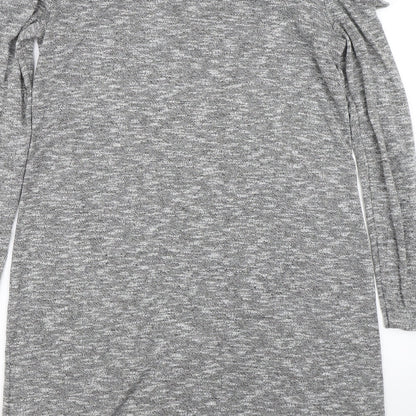 Papaya Womens Grey   T-Shirt Dress  Size 12