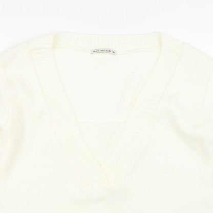 Womens UK Size 18 Select Beige Pullover Jumper