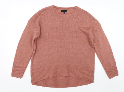 Womens UK Size L New Look Pink Pullover Jumper