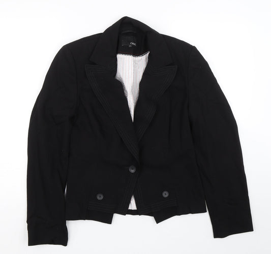 NEXT Womens Black   Jacket Suit Size 12