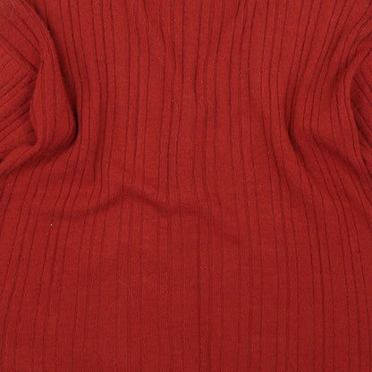 Jumper world  Womens Red   Cardigan Jumper Size M