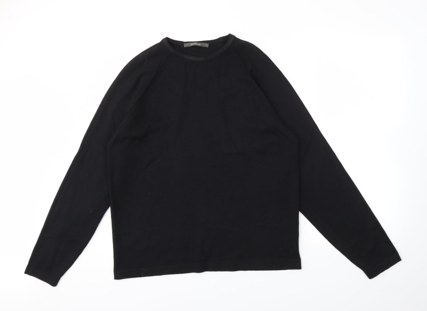 Womens UK Size L River Island Black Pullover Jumper