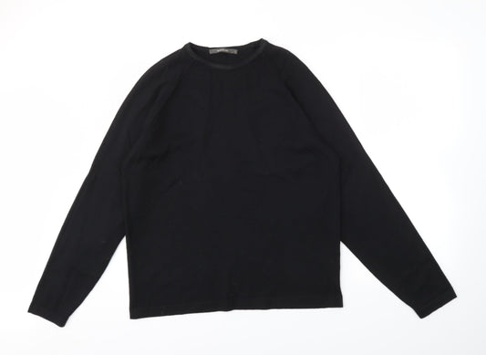 Womens UK Size L River Island Black Pullover Jumper