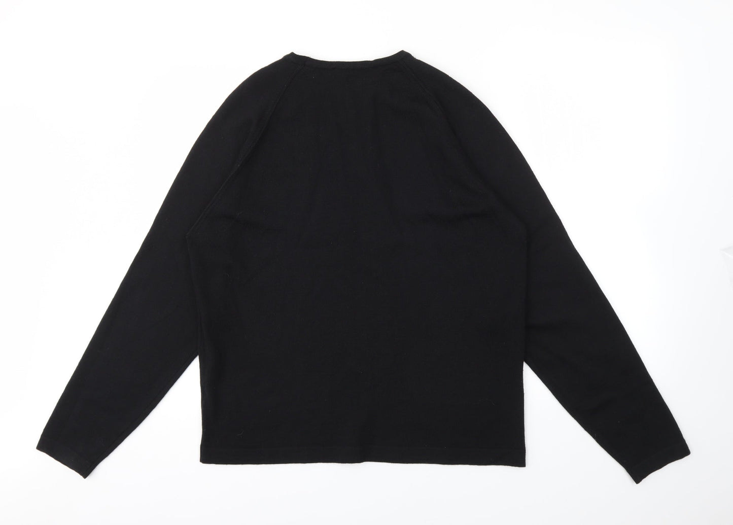 Womens UK Size L River Island Black Pullover Jumper