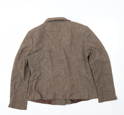 Roman Womens Brown   Jacket Blazer Size 18