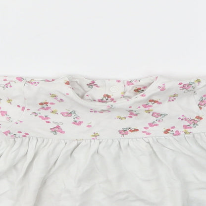 M Girls Multicoloured Floral  Fit & Flare  Size 3-6 Months