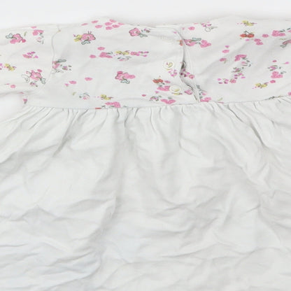 M Girls Multicoloured Floral  Fit & Flare  Size 3-6 Months