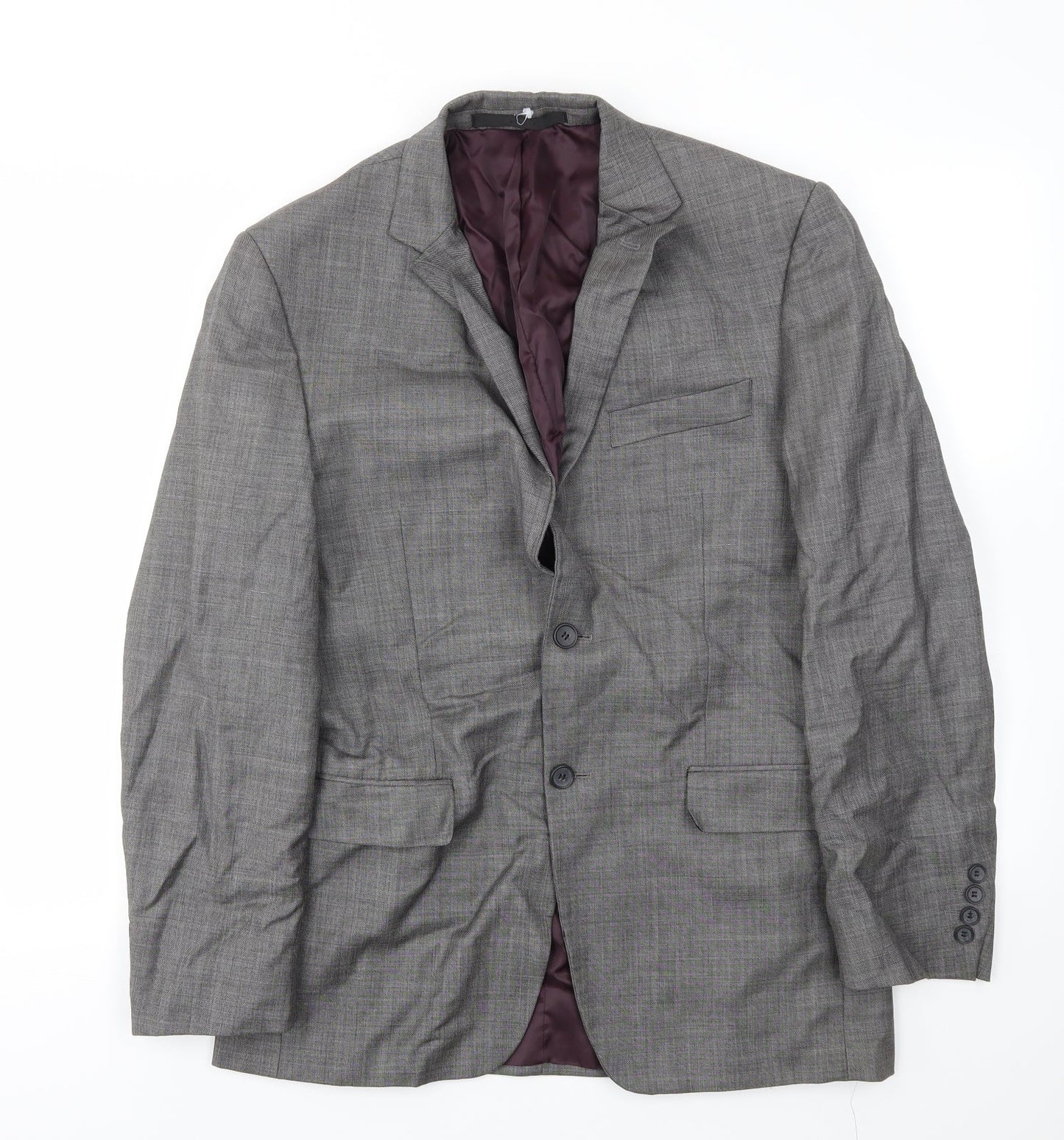 Mens UK Size 38 M&S Regular Grey Suit Jacket