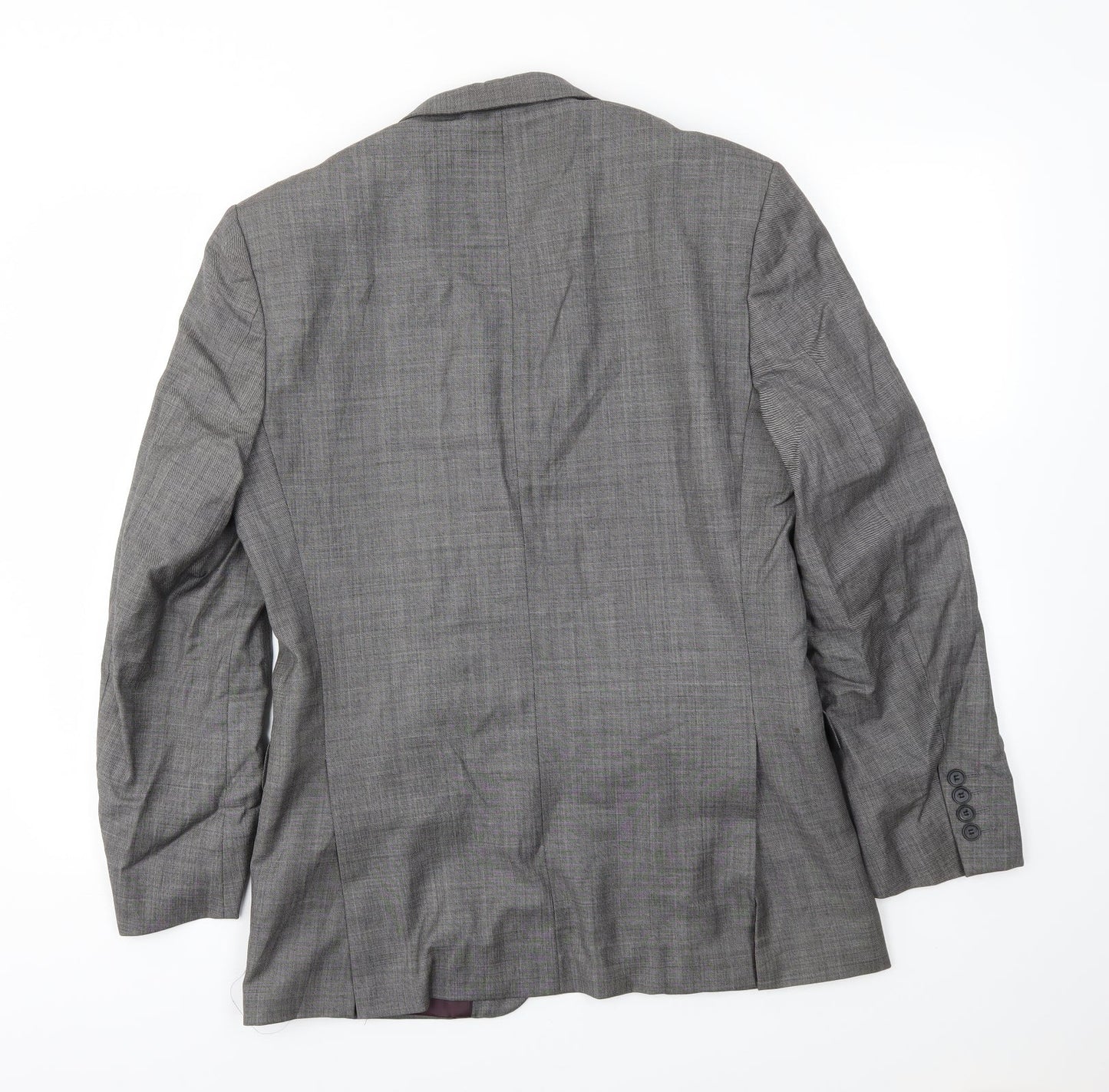 Mens UK Size 38 M&S Regular Grey Suit Jacket